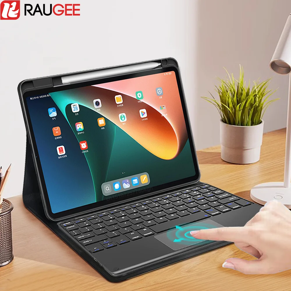 Чехол с клавиатурой для Xiaomi Mi Pad 6 5 Pro, чехол с клавиатурой, чехол для планшета Xiaomi Redmi Pad SE, 11 дюймов, чехол с клавиатурой 2023