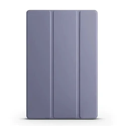 Enhanced Product Title: Versatile 9.7'' Tablet Flip Case - Soft TPU Back, Trifold Stand, Auto Sleep/Wake Feature for Redmi Pad 2 9.7 2026 (Lavender Purple)