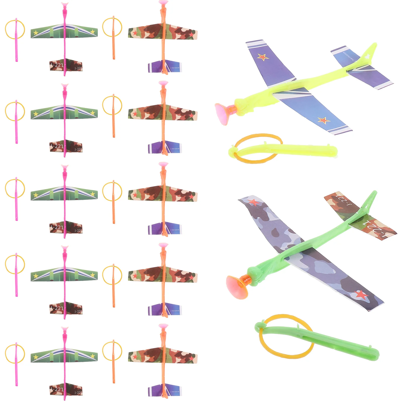 

30 Pcs Throwing Aircraft Toy Airplane Toys for Game Outdoor Kids Gift Planes Pp Airplanes Interactive Child