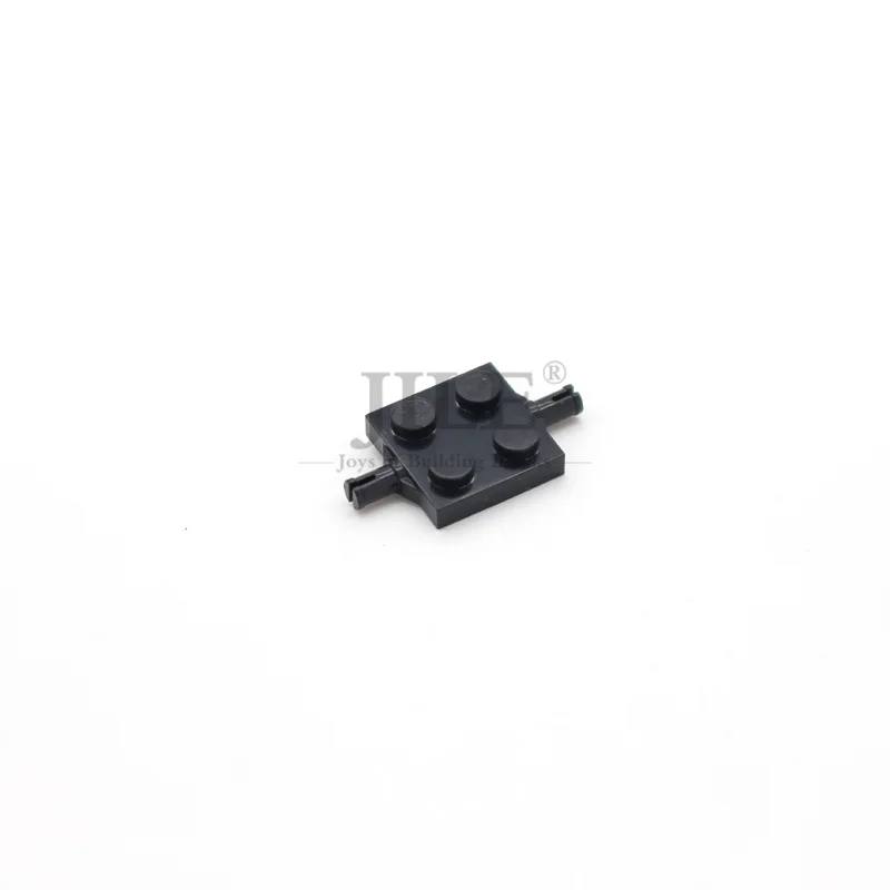 Moc 기술 플레이트 벽돌 수정 된 자동차 바퀴 홀더 축 핀 DIY 크리 에이 티브 빌딩 블록 호환 조립 부품