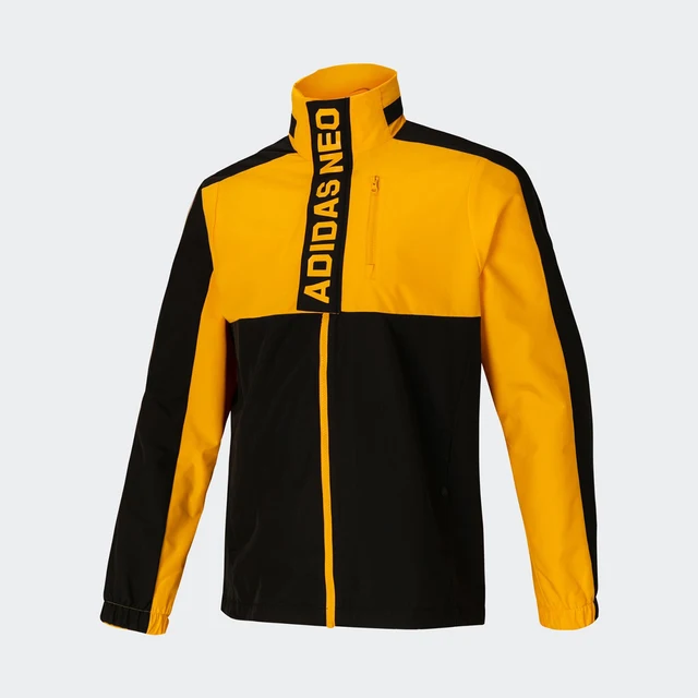 Adidas véritable saisonnier nouveaux vêtements de sport col montant veste tissée coupe-vent GL7189 1