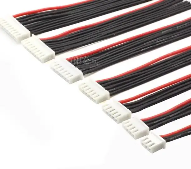 8S 10S 12S 14S 15S 16S 17S JST-XH Connector Balance Silicone Wire Cable 50/ 100cm 9PIN-18PIN 9P 18P 1 Meter 20in 22#AWG rc servo extension cable