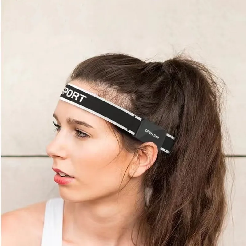 

innovate wireless bluetooth earphones open ear Headband open air headphones with mic quality waterproof For sports gym Running