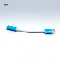 High - Fidelity USB - C to 3.5mm Audio Adapter with DAC 32Bit/384kHz (5pcs)