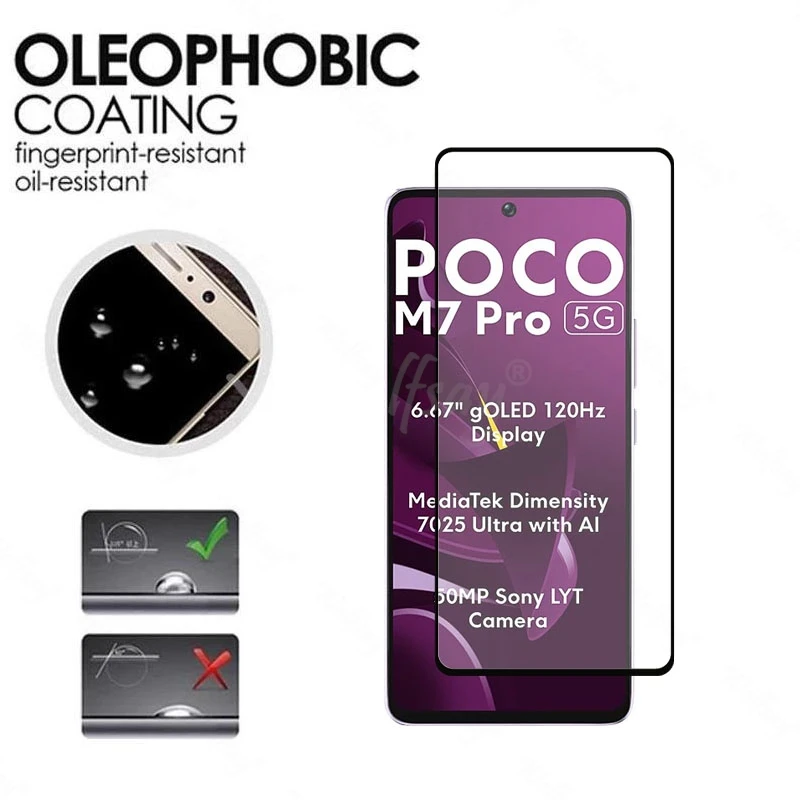 6-in-1 Premium Tempered Glass Screen & Camera Protector Set