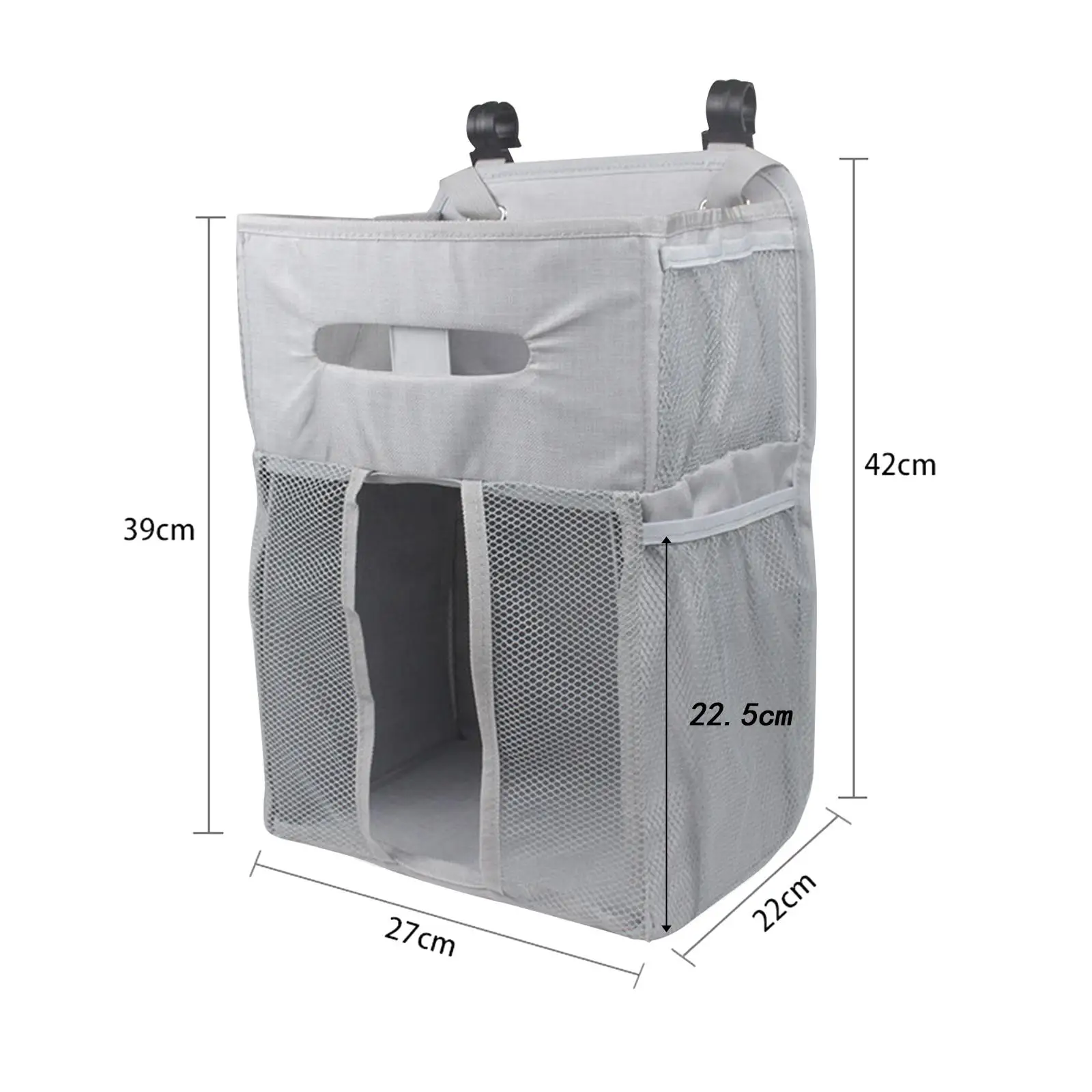 Diaper Hanging Storage Bag Essentials Bag Shower Gift Bedside Storage Bag for