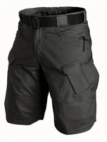 American Plus Size Summer Men Multi-pocket Shorts Outdoor Hunting Fishing Cargo Shorts Tactical Short Pants Waterproof Quick Dry 1
