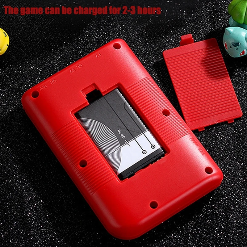 Portable Video Game Console 400 in 1 Mini Handheld Game 2.4 Inch Color Pocket TV Charging Console Handheld Player