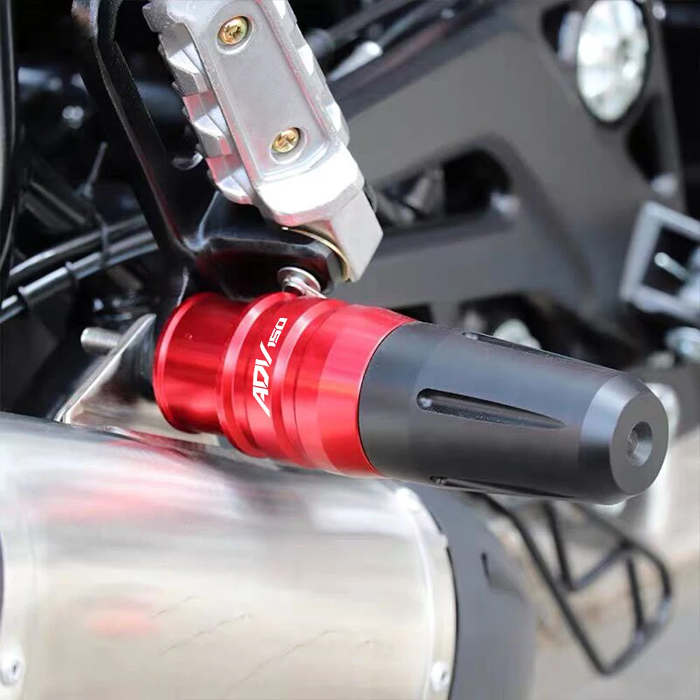 Tubo de escape anticaída para motocicleta, accesorios de protección de rueda para Honda ADV150 ADV 150, adv-150, 2019, 2020, 2021