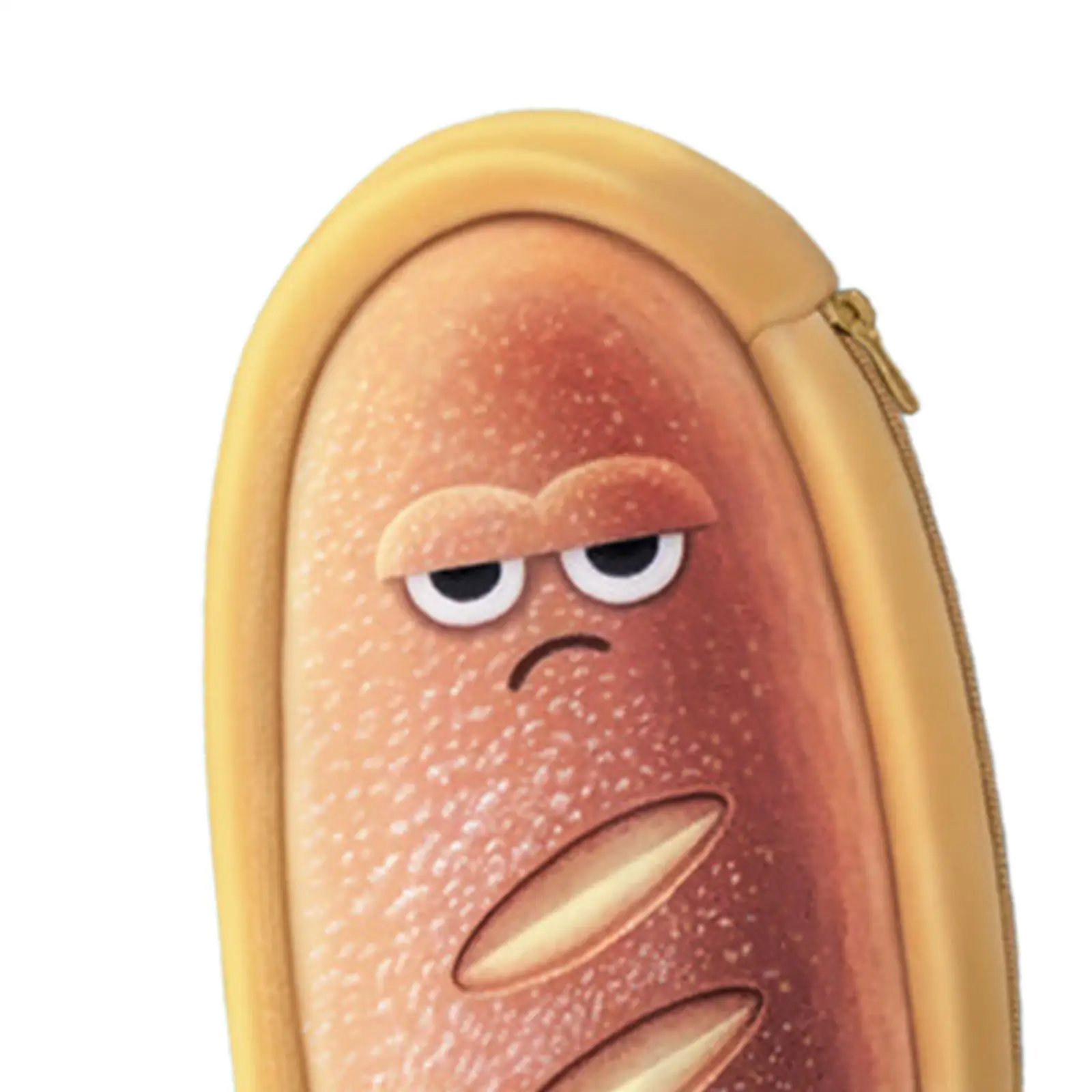 봉제 빵 연필 케이스, 귀여운 인형 빵 모양 가방, 소년 소녀