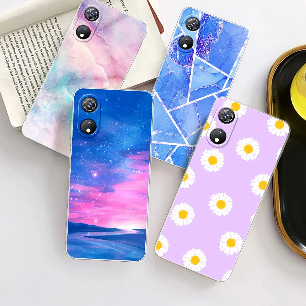 Soft Silicone Protective Clear Bumper Phone Case Cover