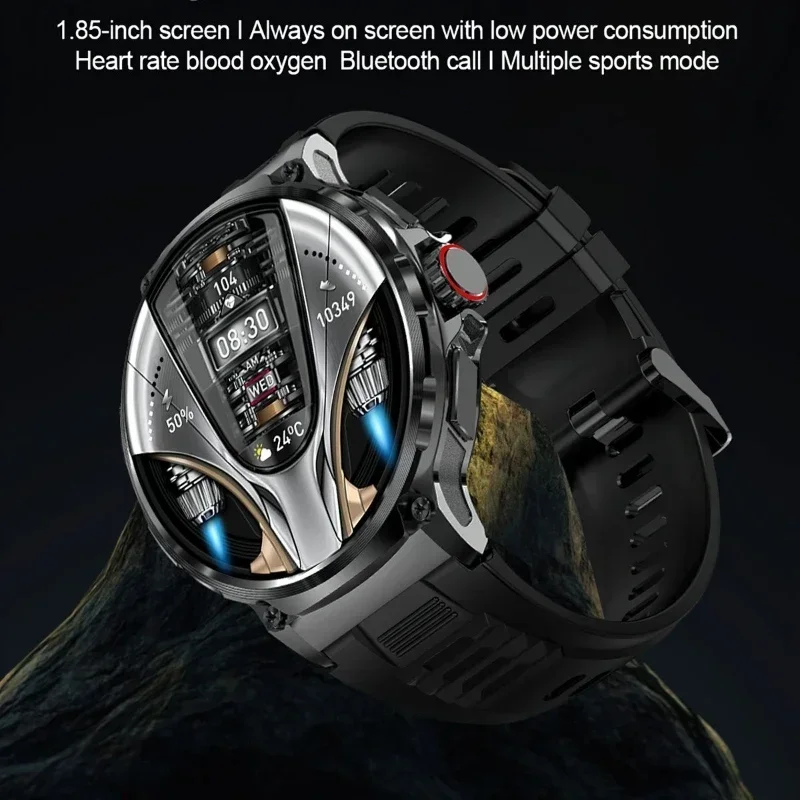 

New colmi v69 1.85 "Ultra HD display smartwatch men 710 mAh large battery 400 watch faces smart watch for Android iOS phone3