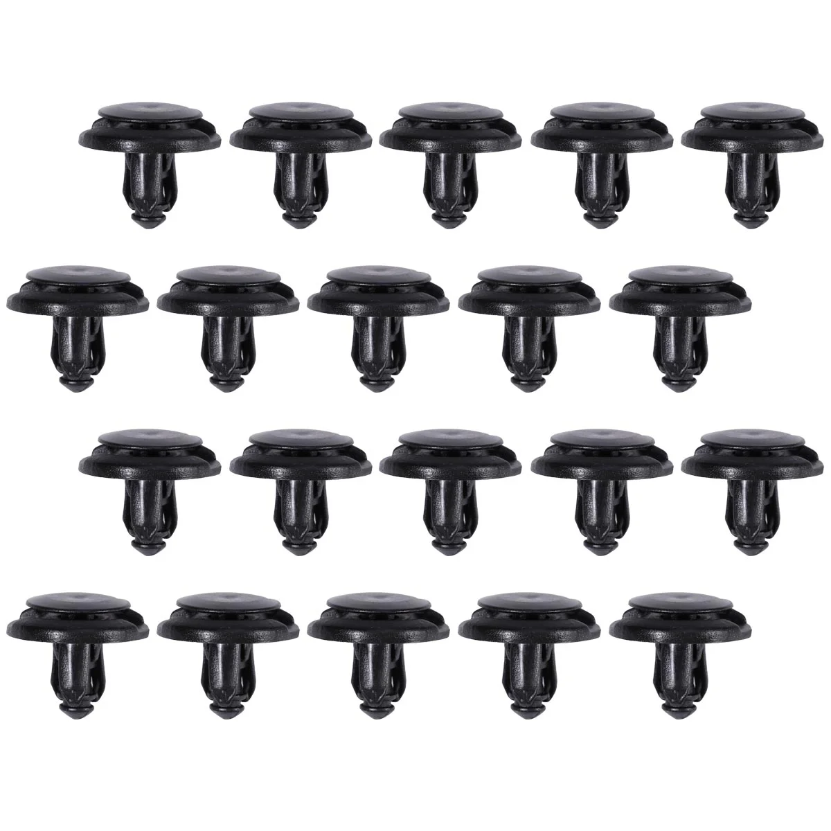

20pcs Shield Push Rivet Fastener Retainer Pin Clips for (B25)