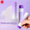 WQN-3/6/12PCS Creative Purple Color-Changing Solid Glue Stick Hand Glue Non-Toxic Safe School Stationery Supplies  9g 1