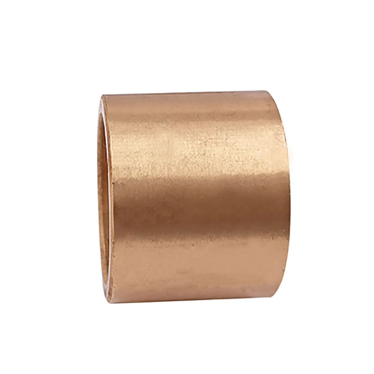 

1Pc Powder Metallurgy Pure Copper Sleeves ID 45/50mm OD 55/60mm Height 30/32/35/40/45/50/55/60mm Self-Lubricating Bearings