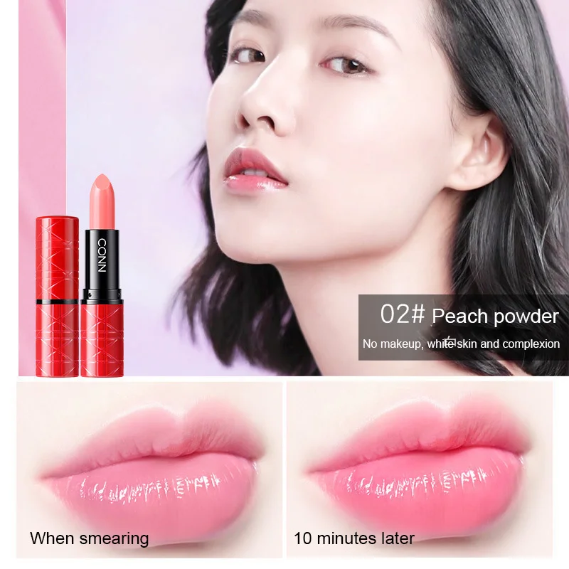 

Color-changing Lip Balm Waterproof Lasting Nutritious Fades Lip Lines Anti-drying Moisturize Lipstick Repairing Hydrating TSLM2