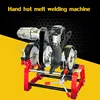 Manual Hydraulic 4 Ring Butt Welding Machine 63-160MM PE Pipe Butt Welding Machine Water Pipe Hot-melt Machine Water Electricity 2