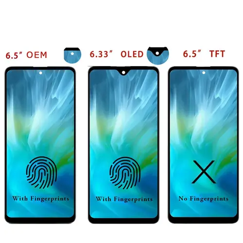 A51 Super AMOLED For Samsung A51 Screen LCD Display Digitizer Assembly Parts SM A515F A515U A515W A515X With Frame Touch Screen - Image 4