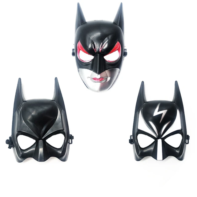 New Batman Mask Latex Fancy Dress Face Mask Halloween Costume Props