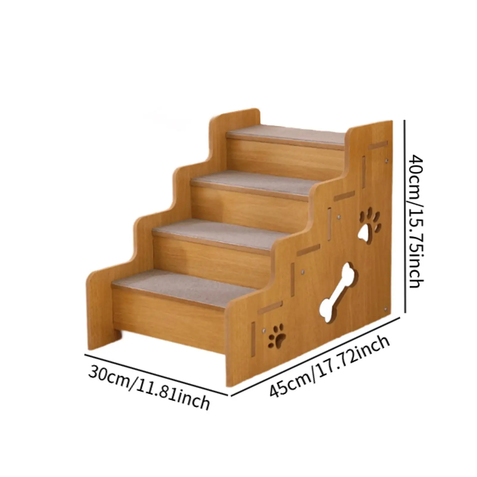 Pet Stair Stable Lightweight Dog Stair for High Bed for Couch Bed Cars Pet Stair Stable Lightweight Dog Stair for High Bed for Couch Bed Cars