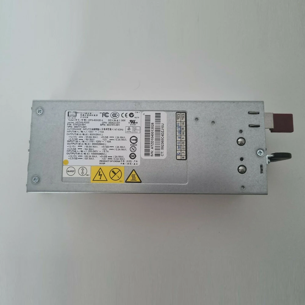 Server Power Supply For HP DL380 G5 DPS-800GB A 379123-001 399771-001  403781-001 380622-001 1000W