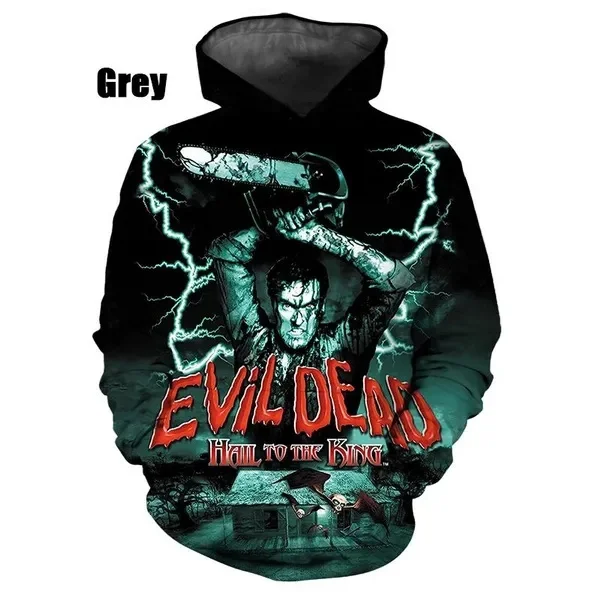 

Hot Sale Evil Dead 3D Printed Hoodie Sweatshirts Men Women Fashion Casual Long Sleeve Pullover Print Harajuku Streetwear Hoodies