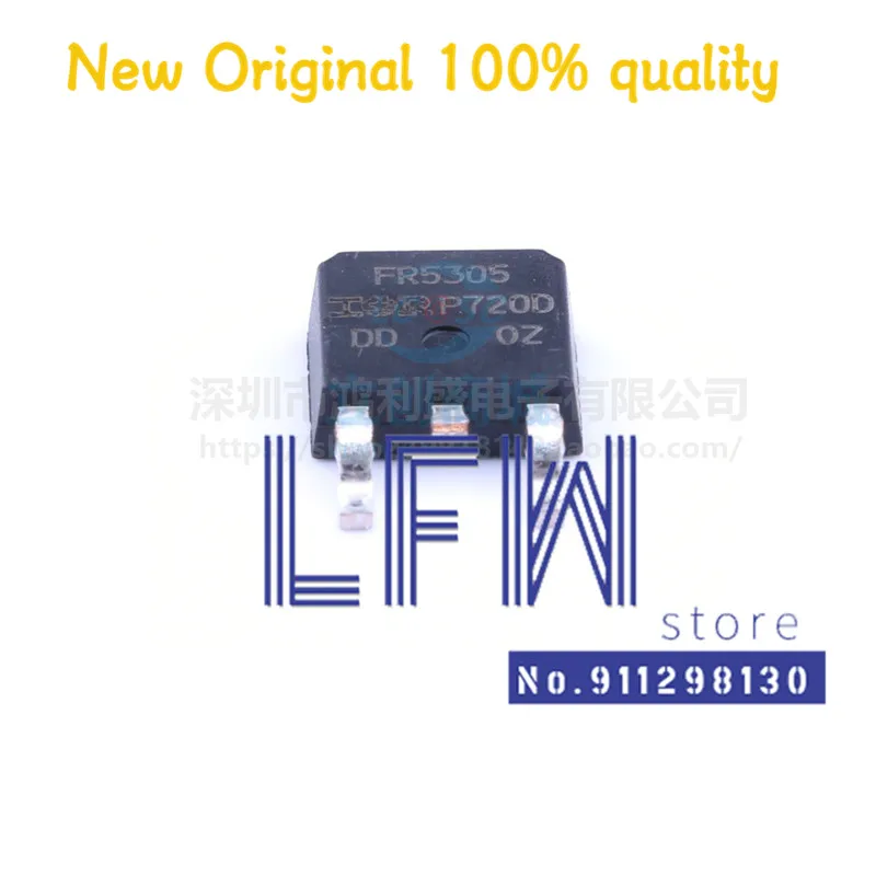 

10pcs/lot IRFR5305TRPBF IRFR5305 FR5305 IR5305 TO-252-2 Chipset 100% New&Original In Stock