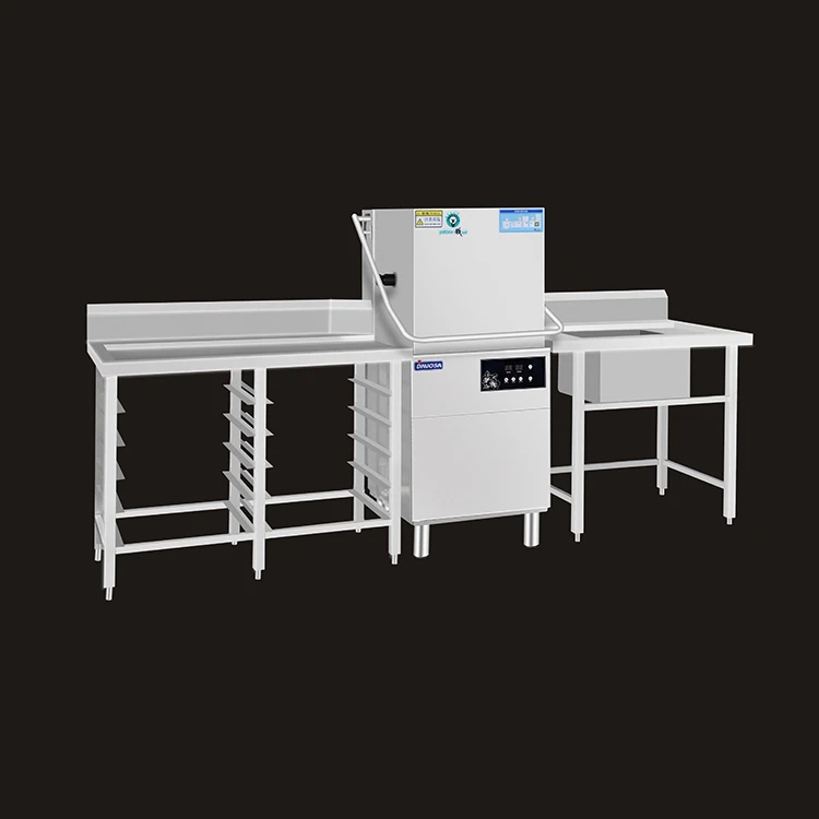 Drying And Disinfecting Cabinet Restaurant Kitchen Tableware Cleaning Dishwasher Machine 3