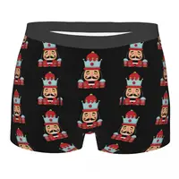 Nutcracker Boxer Shorts For Men 3D Print Male Cartoon Soldier Toy Christmas Gift Underwear Panties Briefs Breathbale Underpants 1