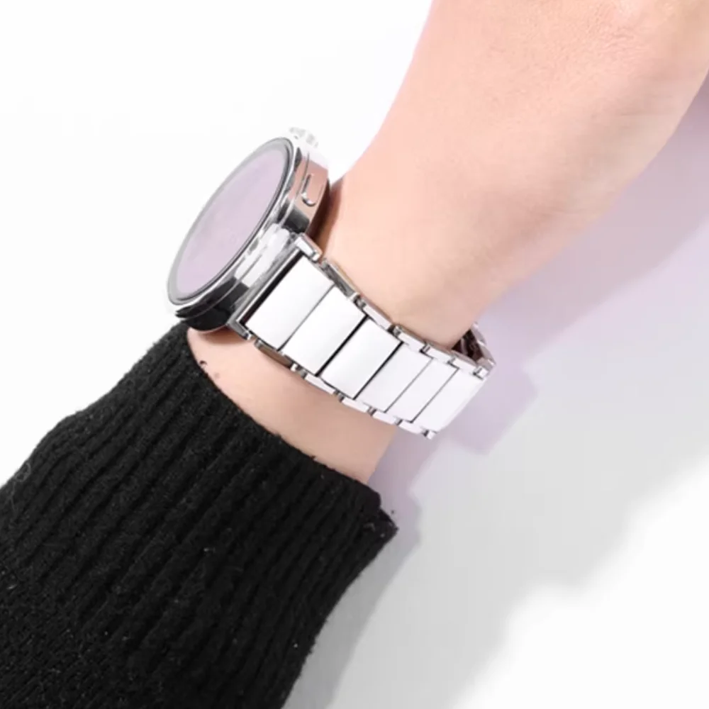 Elegant 18mm Ceramic Strap