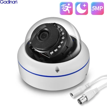 Gadinan 2.8mm lens Vandal-proof Outdoor Indoor Night Vision Surveillance 720P 1080P 5MP AHD Camera CCTV Camera BNC Dome IP66 Sec 1