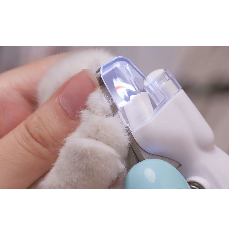 Pet Nail with Led Light Pet rooming Scissors for Dogs Cats Small Animals Paw Nail Trimmer