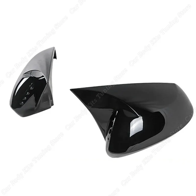 Gloss Black Side Mirror Cover Set For 2019-2023 Toyota Corolla – Aoh-junglecheetah