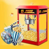 Commercial stall popcorn machine fully automatic electric popcorn machine mobile cinema maquina de palomitas 2