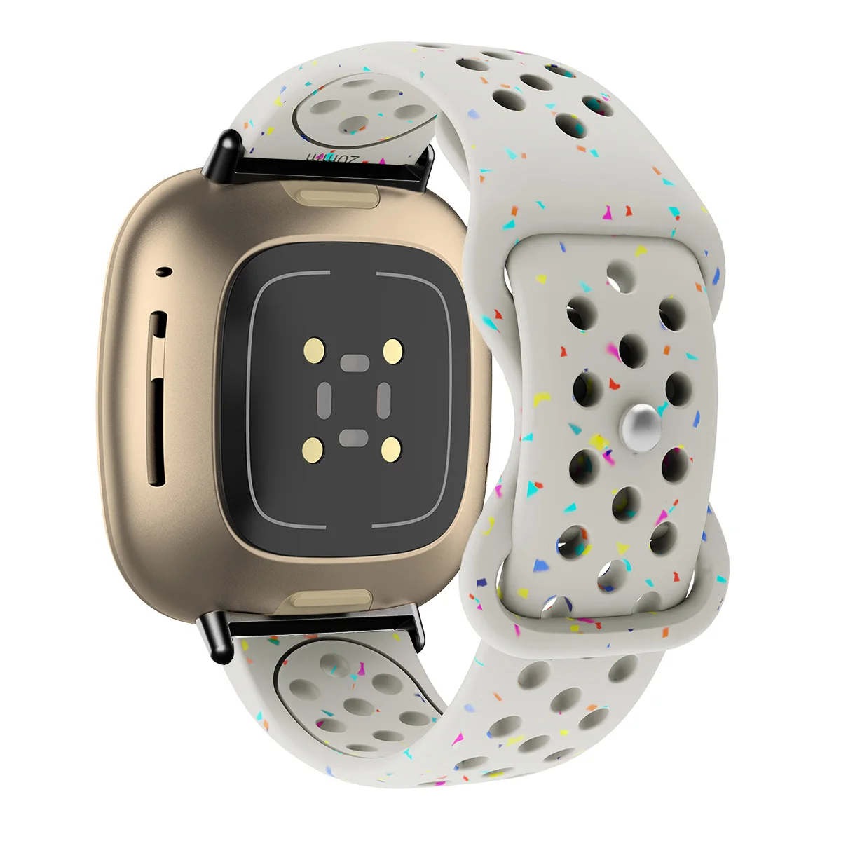 Elastic Eco-Friendly Silicone Sport Strap in Jelly Colors - Smartwatch Accessories