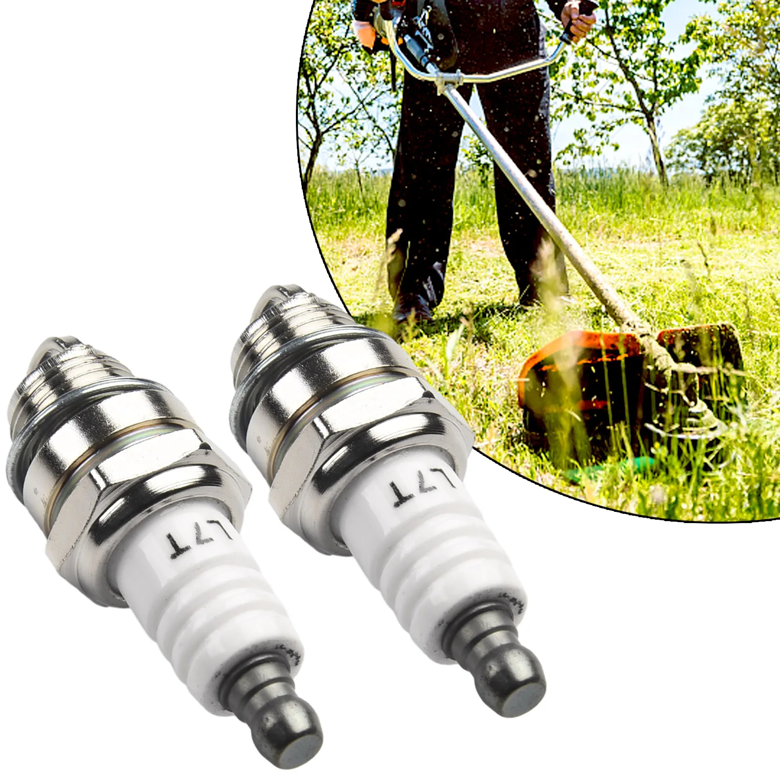 

Champion Plug RJ19LM Comparable To WR11EO 2513202 BS19LM Lawn Mower Garden Power Tool Accessories And Parts Replacement