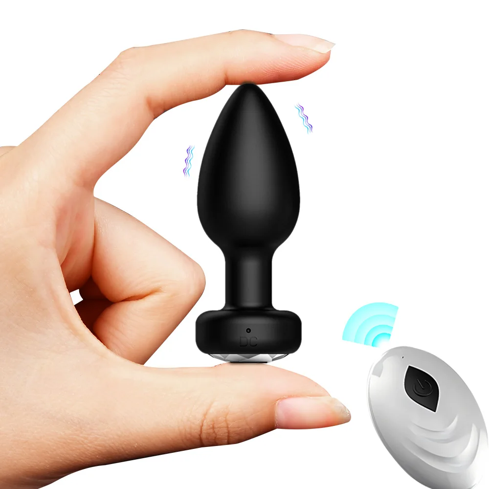 Mini Vibrierender Hintern Anal Plug Fernbedienung Anal Plug Vibrator Sex Spielzeug für Frauen Männer Prostata Stimulator Stimulator Dildo