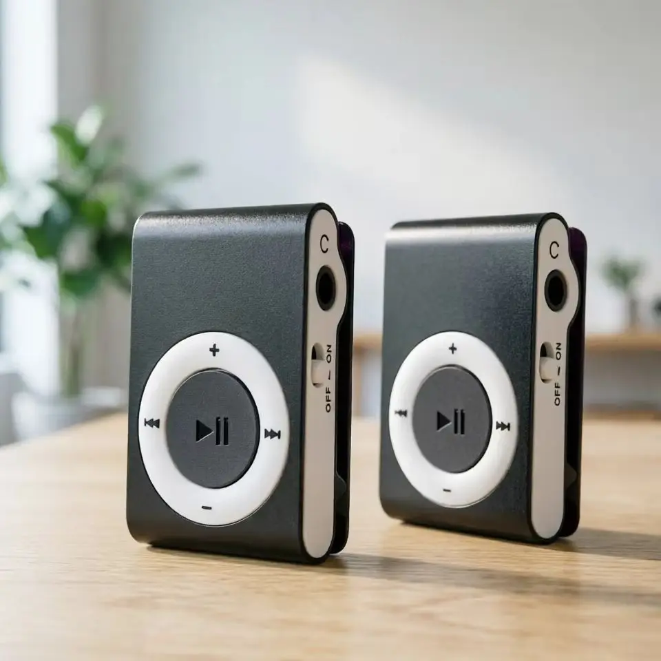Portable Mini MP3 Player with Stylish Design and Colorful Clip