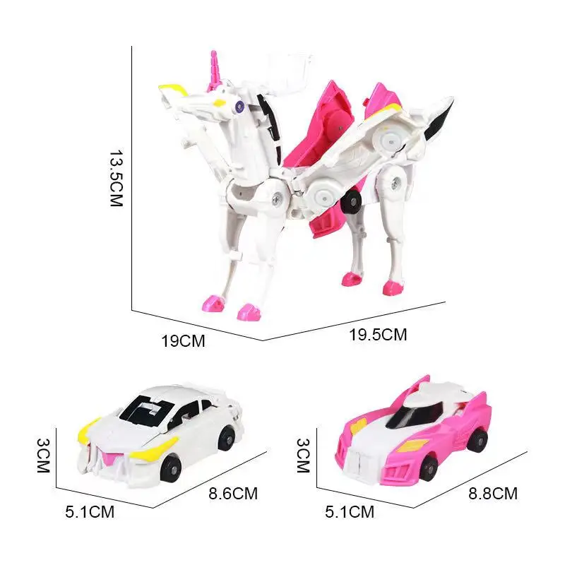Hello Carbot Unicorn Mirinae Prime Unity Series Transformation Transforming Action Figure Robot Vehicle Unicorn Car Transformer 6