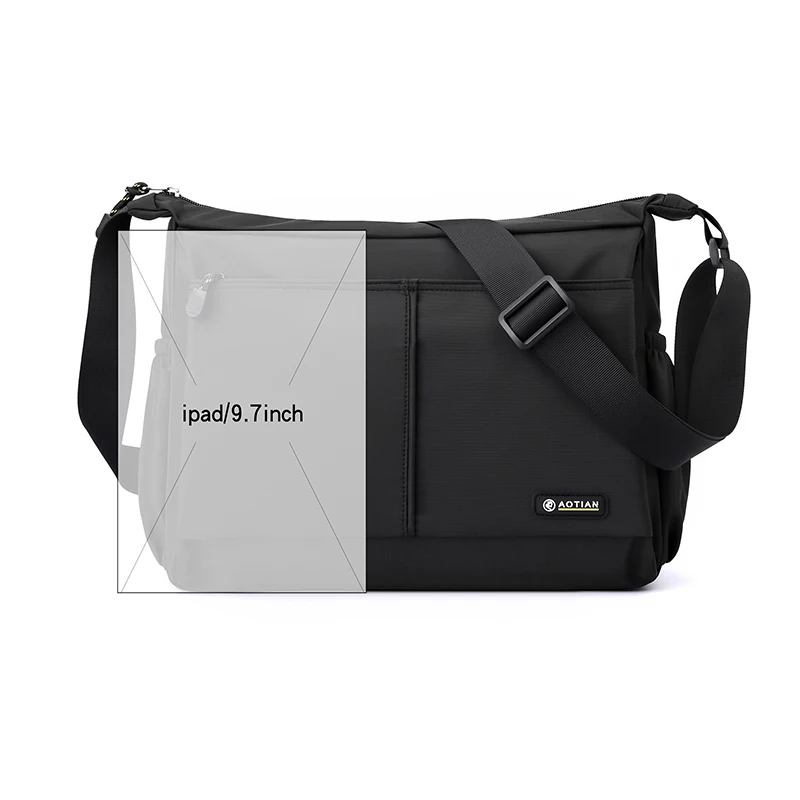 Men Nylon Shoulder Bags Casual Tote Travel Men\'s Crossbody Bag Messenger Bags Fashion High Quality Handbag Purses sac