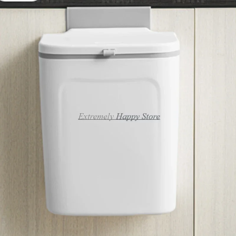 

Modern Hanging Trash Can Original Not Electronic Toilet With Lid Garbage Bin Clean Rocking Cover Type Lixeira Cleaning Tools