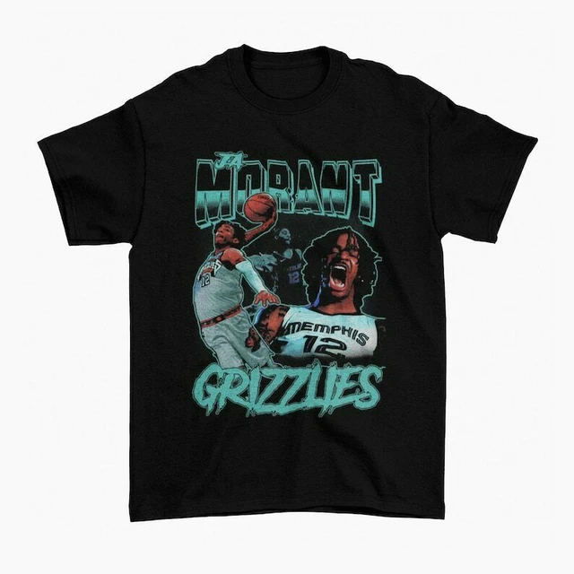 Ja Morant Vancouver Grizzlies - New Vintage T shirt - Vintage Band