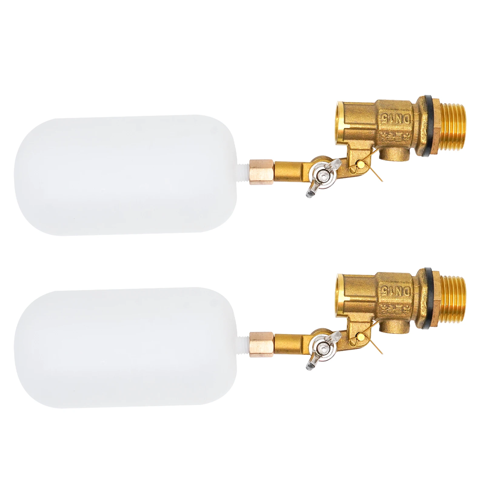 1/2 Inch Male Thread Water Level Copper Valve Tower Float Ball Valve Tank Water Tank Level Accessories 1/2Pcs