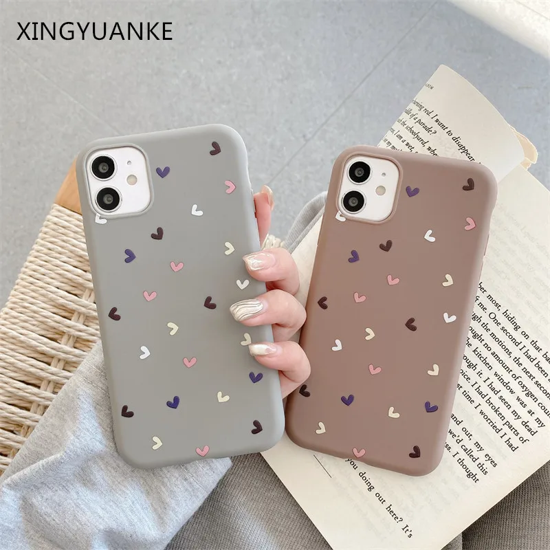 Cute Bear Back Cover For Samsung Galaxy A10 A30 A20E A32 A52 A72 A41 A11 A12 A02S M21 M31S M51 A6 A7 A8 Plus 2018 Silicone Case