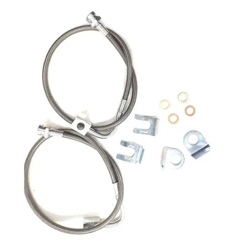 지프 랭글러 JK 2007-2018 4-6인치 리프트용 QB-익스텐디드 리어 브레이크 라인 89708