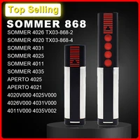 SOMMER 4020 4026 TX03 868-4 Garage door remote control 868MHz Rolling Code 4 buttons Hand Transmitter Top Quality New 1