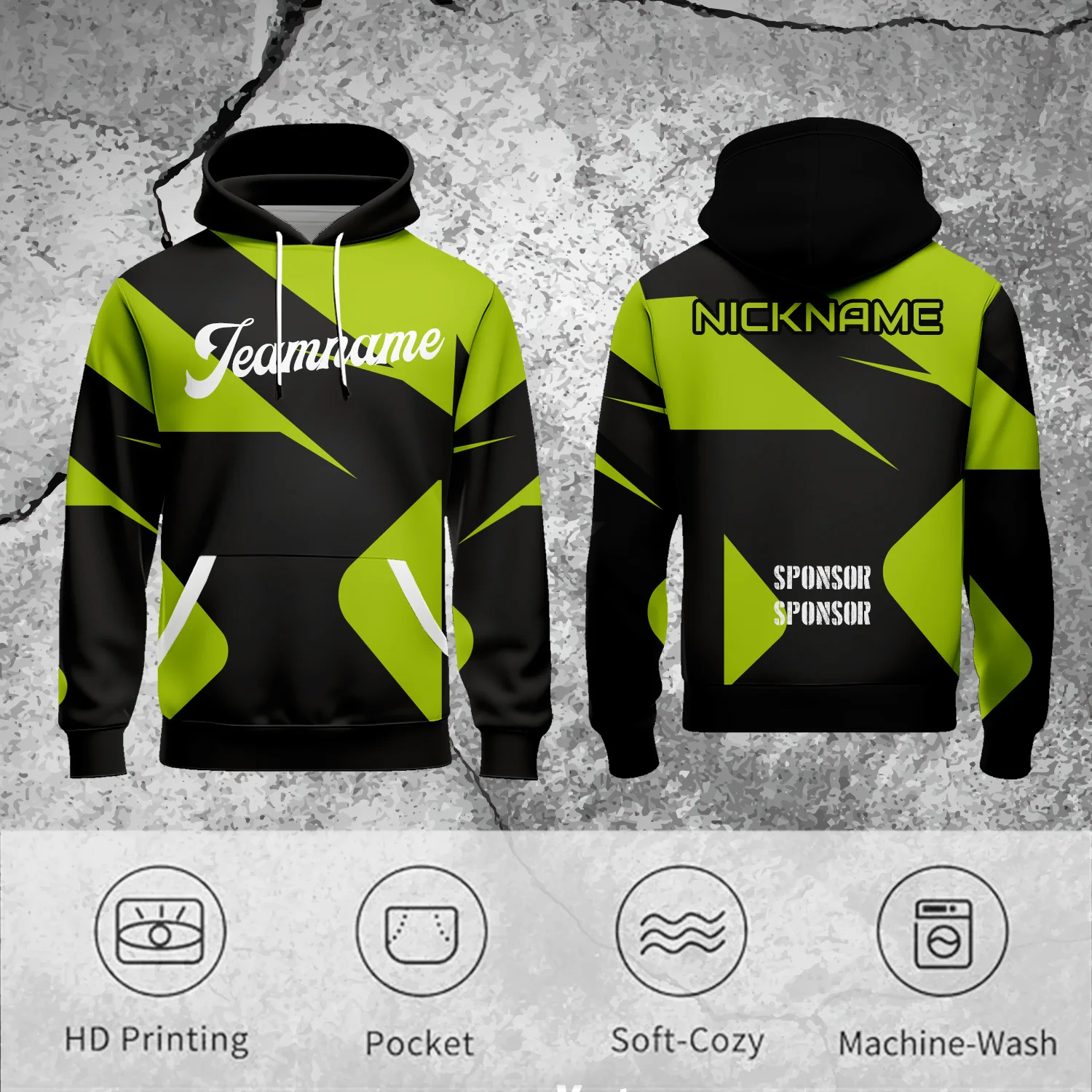 Unisex Novelty Graphic Cartoon Hoodies Sublimation Pullover Sweatshirt Christmas
