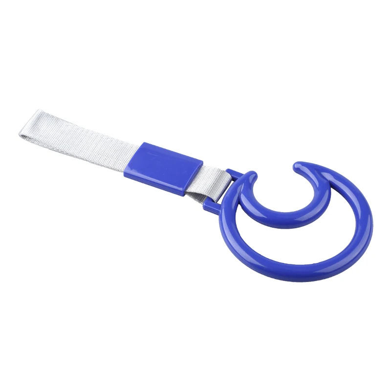 Car Tow Decoration Car Decoration Strap Car Tow Strap Car Accessories Strap JDM Tsurikawa Moon Ring Car Tow Belt