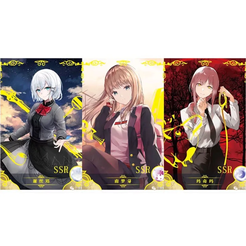 

Anime Goddess Story Hot Stamping SSR Flash Card Kamisato Ayaka Kamado Nezuko Collection Toy Solitaire Christmas Birthday Present