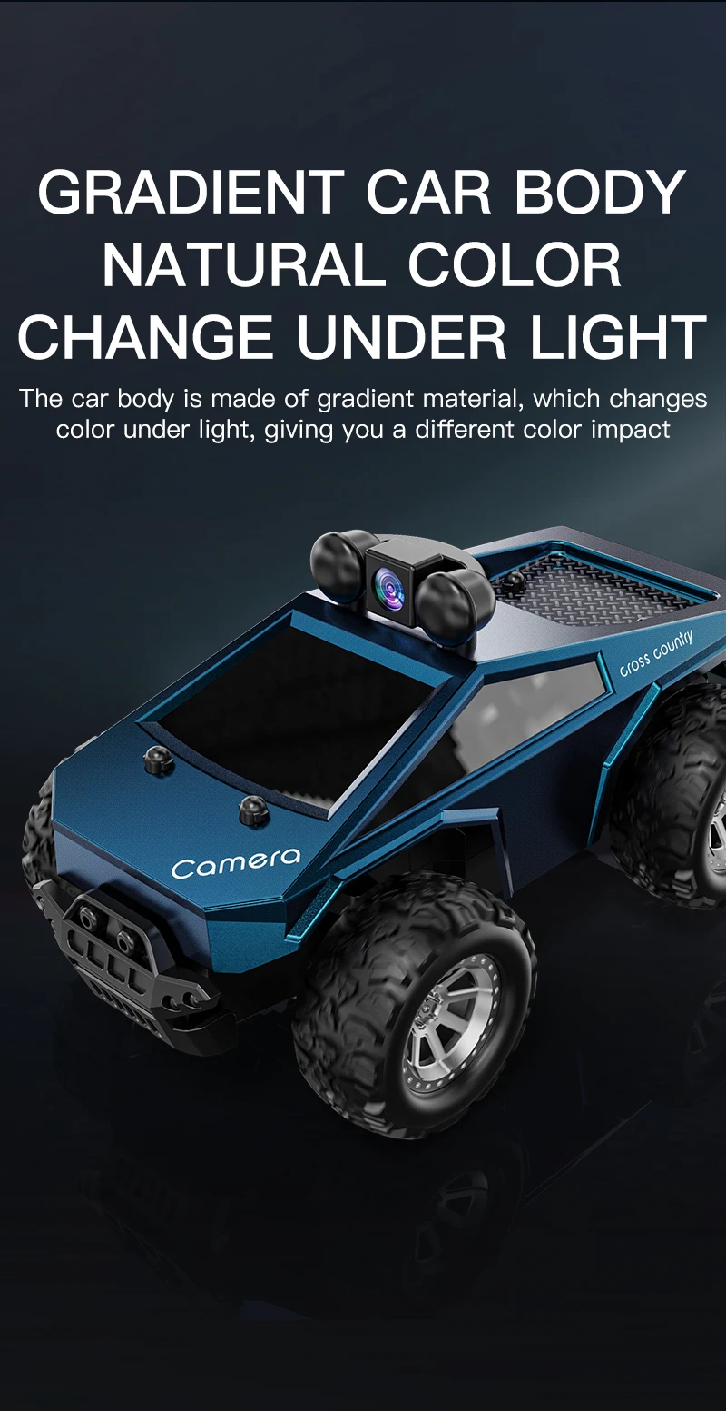 Rc Stunt Car With Hd Fpv Camera And App Control For Kids & Adults_voghion.com